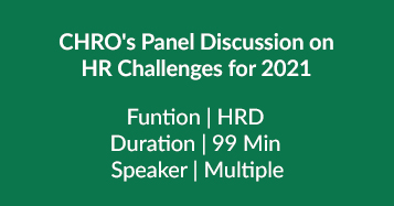 CHRO’s Panel Discussion