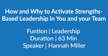 How and Why to Activate Strengths
