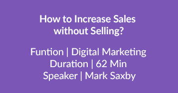 How to Increase Sales without Selling?