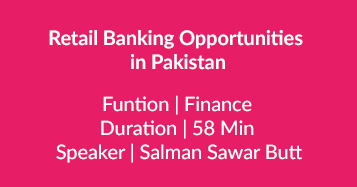 Banking Opportunities in Pakistan