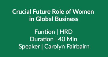 Women  In Global Business