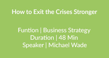 How Ot Exit The Crises Stronger