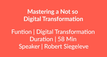 Not So  Digital Transformation